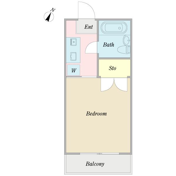 αＮＥＸＴ新松戸第２（0102） 間取り図画像