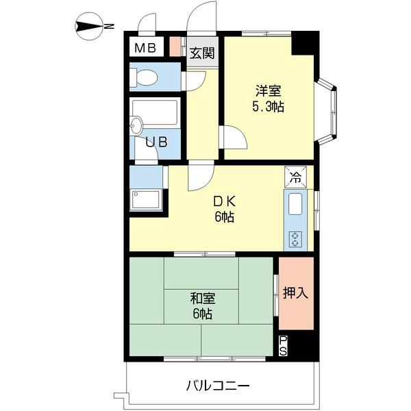 エコーズ（0208） 間取り図画像