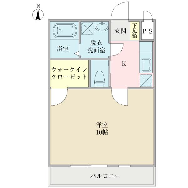 パルステージＬ（0203） 間取り図画像