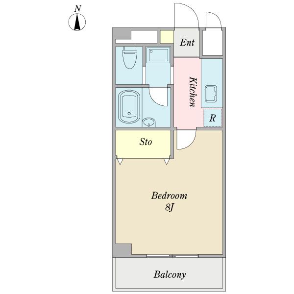 ラフィネ柴崎（0303） 間取り図画像