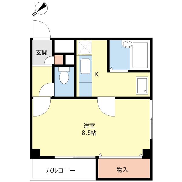 ブルーフェアリ（0101） 間取り図画像