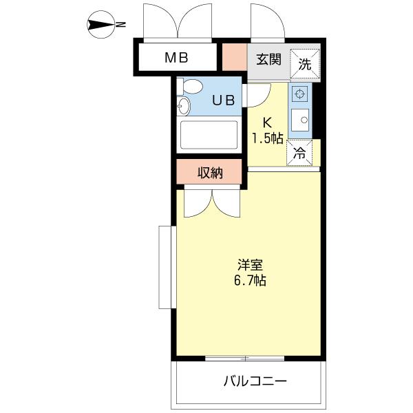 ダイヤグリーンヒル（0201） 間取り図画像