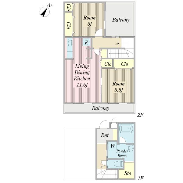 エクセルコート弐番館（0110） 間取り図画像