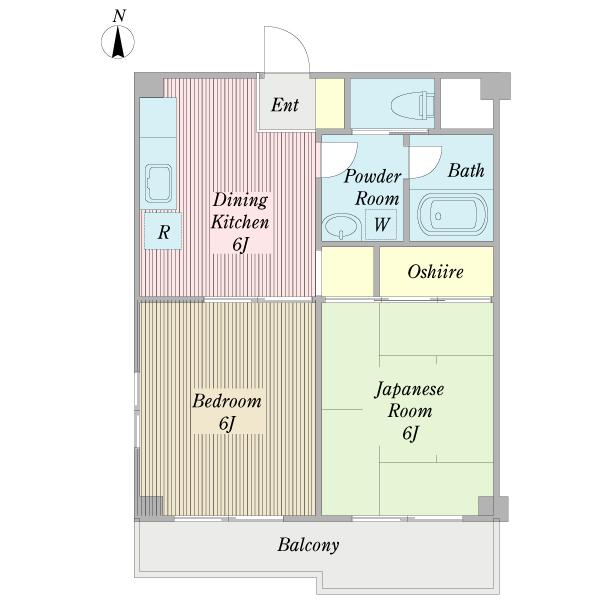 山本マンション（0202） 間取り図画像