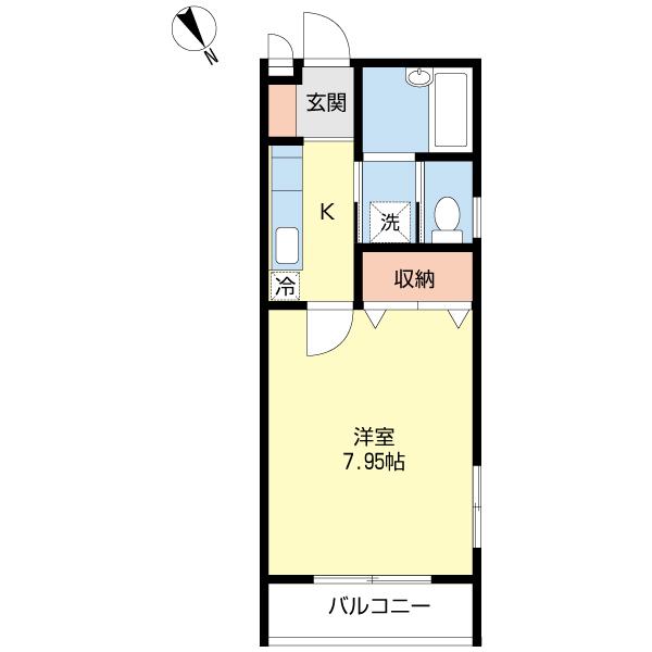 ラテル２１（0301） 間取り図画像