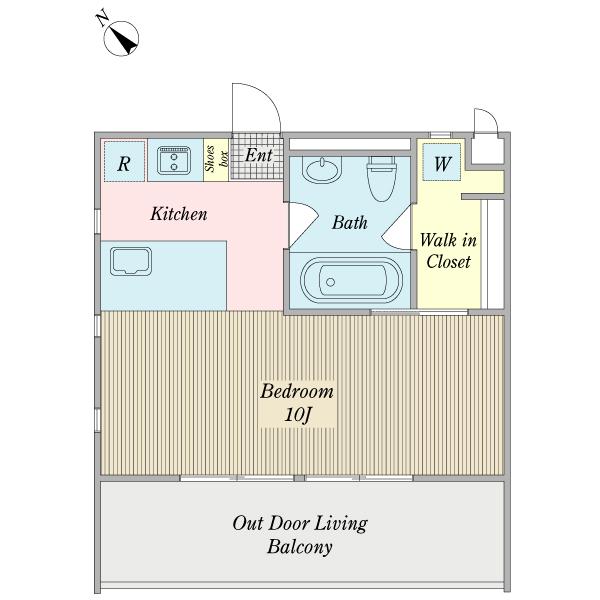 Ｌ’ＡＴＥＬＩＥＲ志木（0201） 間取り図画像