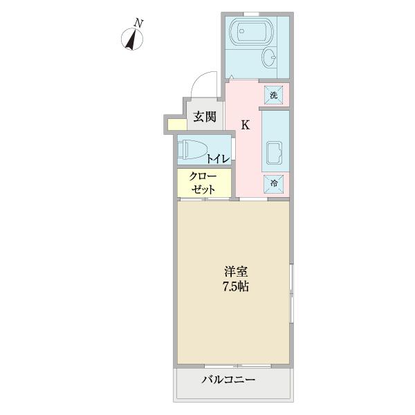 プチラパン（0202） 間取り図画像
