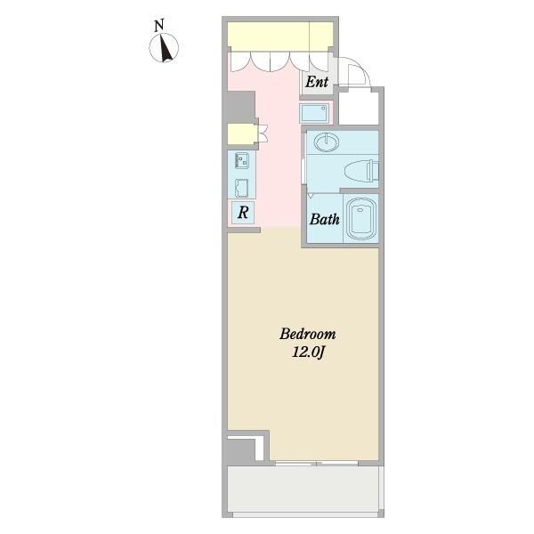 ベイレジデンス仲町台（0107） 間取り図画像