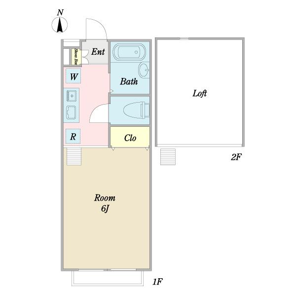 エスコート中野（0106） 間取り図画像