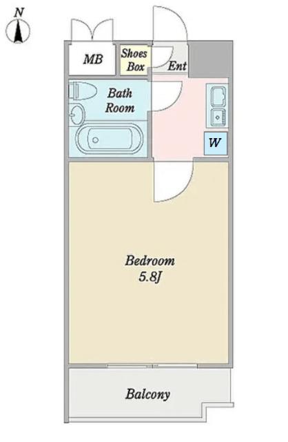 プロシード弘明寺（0207） 間取り図画像