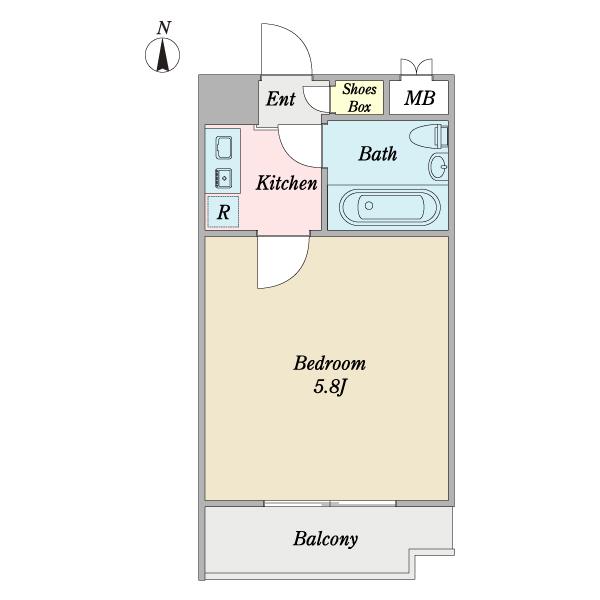 プロシード弘明寺（0104） 間取り図画像