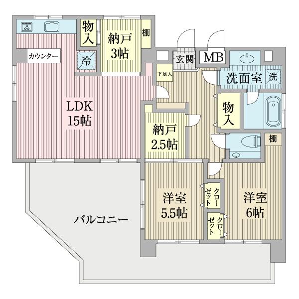 間取り図写真