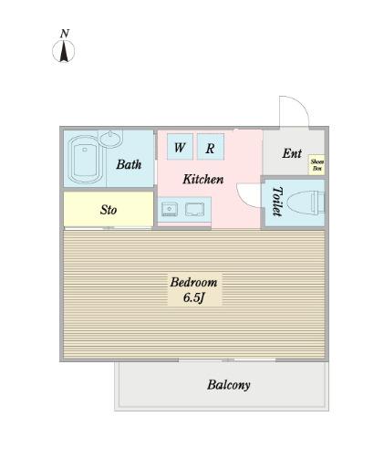 メゾンカワサキ（0201） 間取り図画像