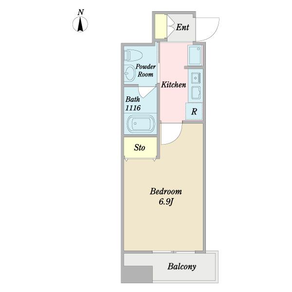 ランドシー亀戸（0905） 間取り図画像