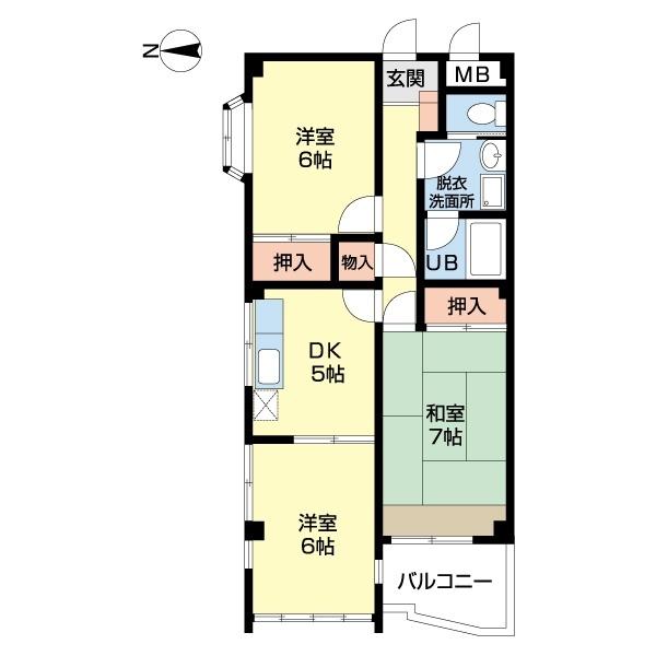 メゾンサンクテュエール（0111） 間取り図画像