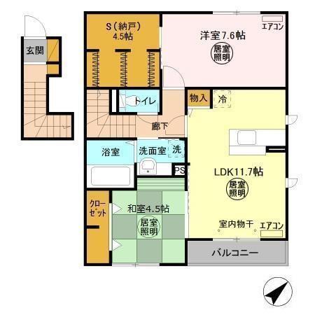 京　Ⅲ（201） 間取り図画像