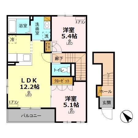  間取り図写真
