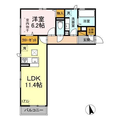 ルミナス　コート（105） 間取り図画像