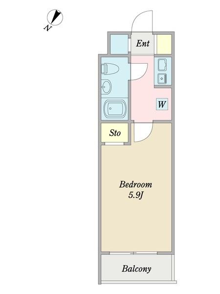ＤｅＬＣＣＳ洗足池（0308） 間取り図画像