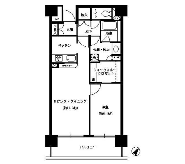 イルジェールヴィラ（902） 間取り図画像