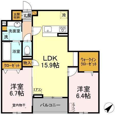  間取り図写真
