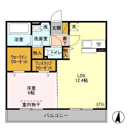アルシオン　Ａ（202） 間取り図画像