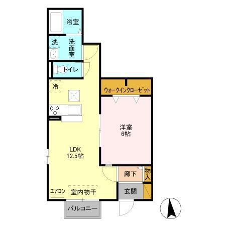 グリーンコーポ網代橋（101） 間取り図画像