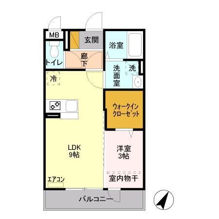 プルミエ（202） 間取り図画像