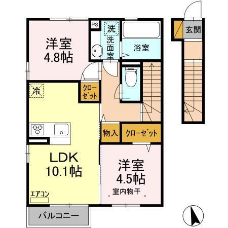  間取り図写真