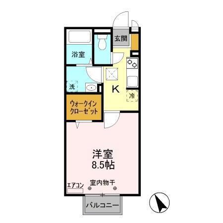 ボンヌールⅢ（106） 間取り図画像