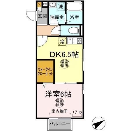 スマートＦ（201） 間取り図画像