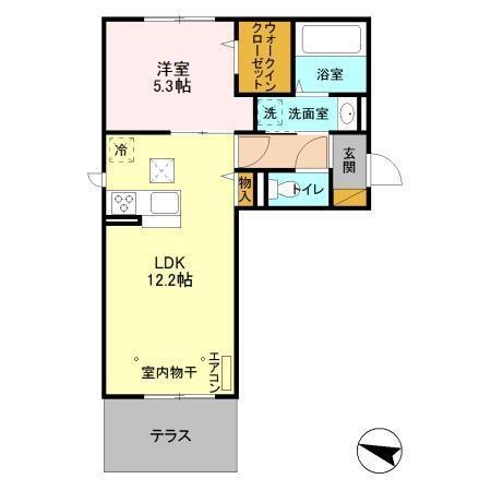 ヴェルデ大島田（103） 間取り図画像