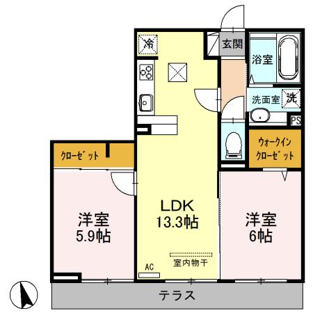  間取り図写真