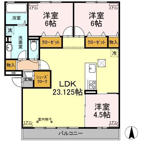  間取り図写真