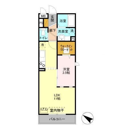 Ciel Clair（シエル　クレール）（101） 間取り図画像