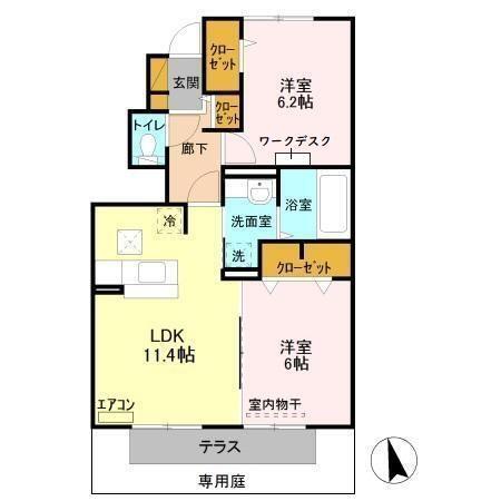  間取り図写真