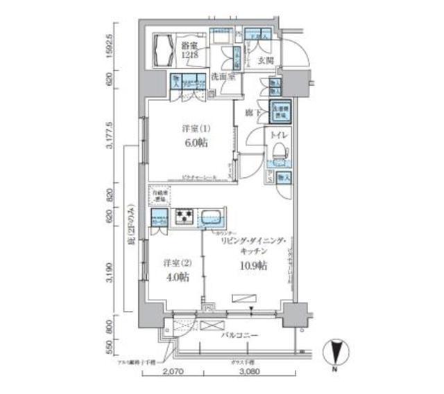  間取り図写真