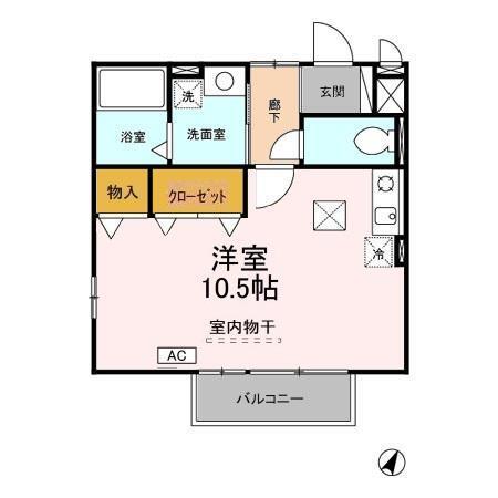 クアルト（103） 間取り図画像