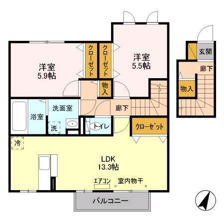  間取り図写真