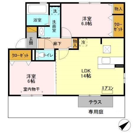  間取り図写真