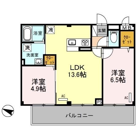  間取り図写真