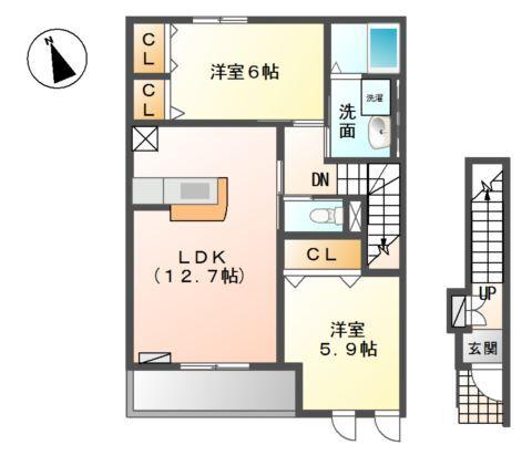  間取り図写真