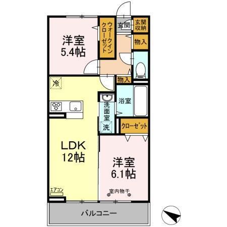 レジデンスヒルトップⅨ（306） 間取り図画像