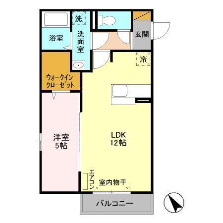 アネーロ・チヨ（303） 間取り図画像
