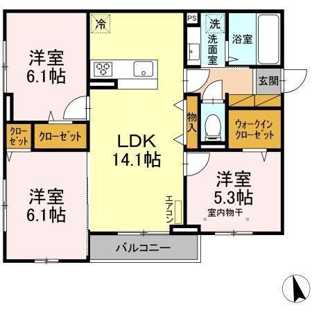  間取り図写真
