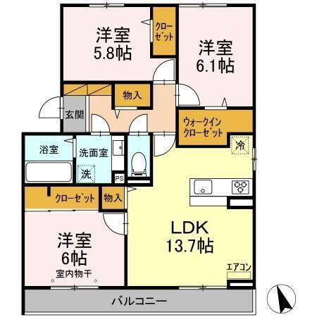  間取り図写真