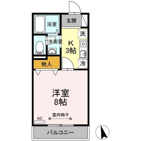 Ｋハイム（101） 間取り図画像