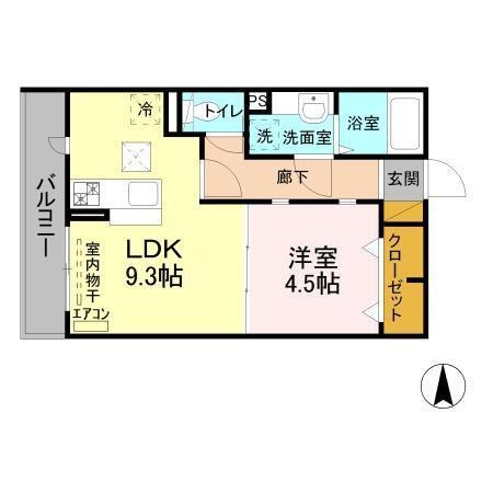 オッツＴＭ（108） 間取り図画像