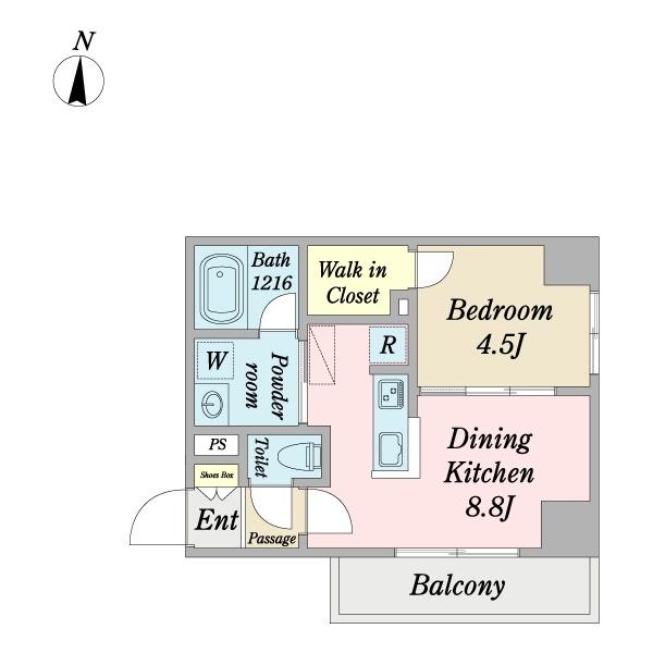 αＮＥＸＴ錦糸町 間取り図画像