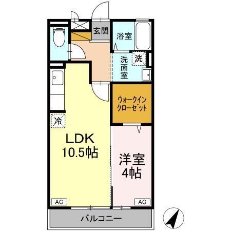 グランドパレス（206） 間取り図画像
